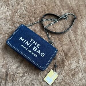 Marc Jacobs Denim Blue Crossbody
